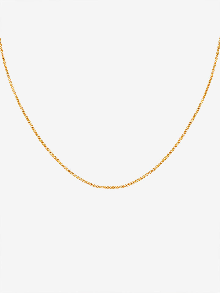 Fine Rolo Chain Gold