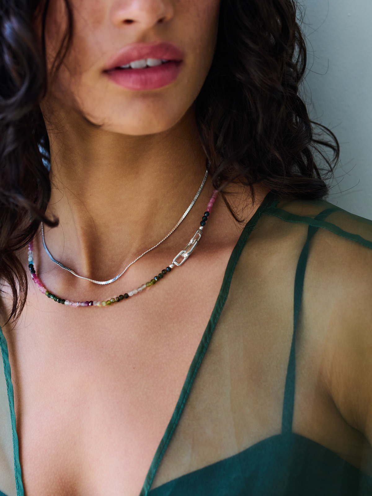 Tourmaline Gemstone Necklace